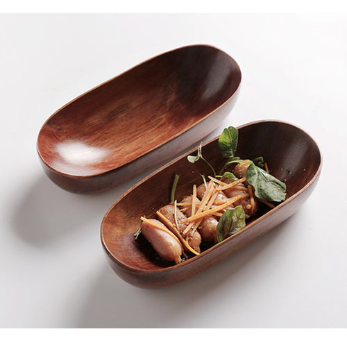 Elegant Japanese Wooden Tray