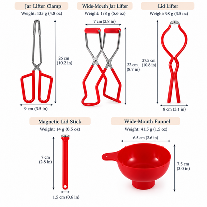 Home Canning Essentials Tool Set