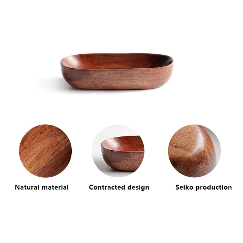 Elegant Japanese Wooden Tray