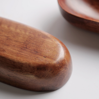 Elegant Japanese Wooden Tray