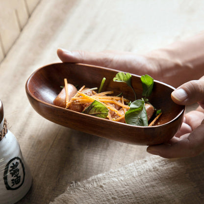 Elegant Japanese Wooden Tray
