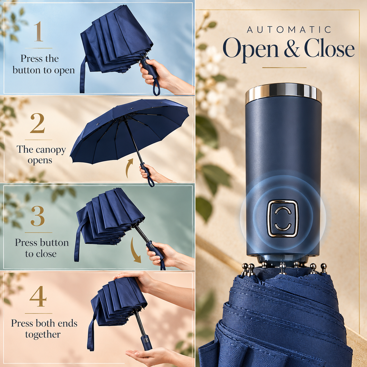 The All-Weather Folding Umbrella