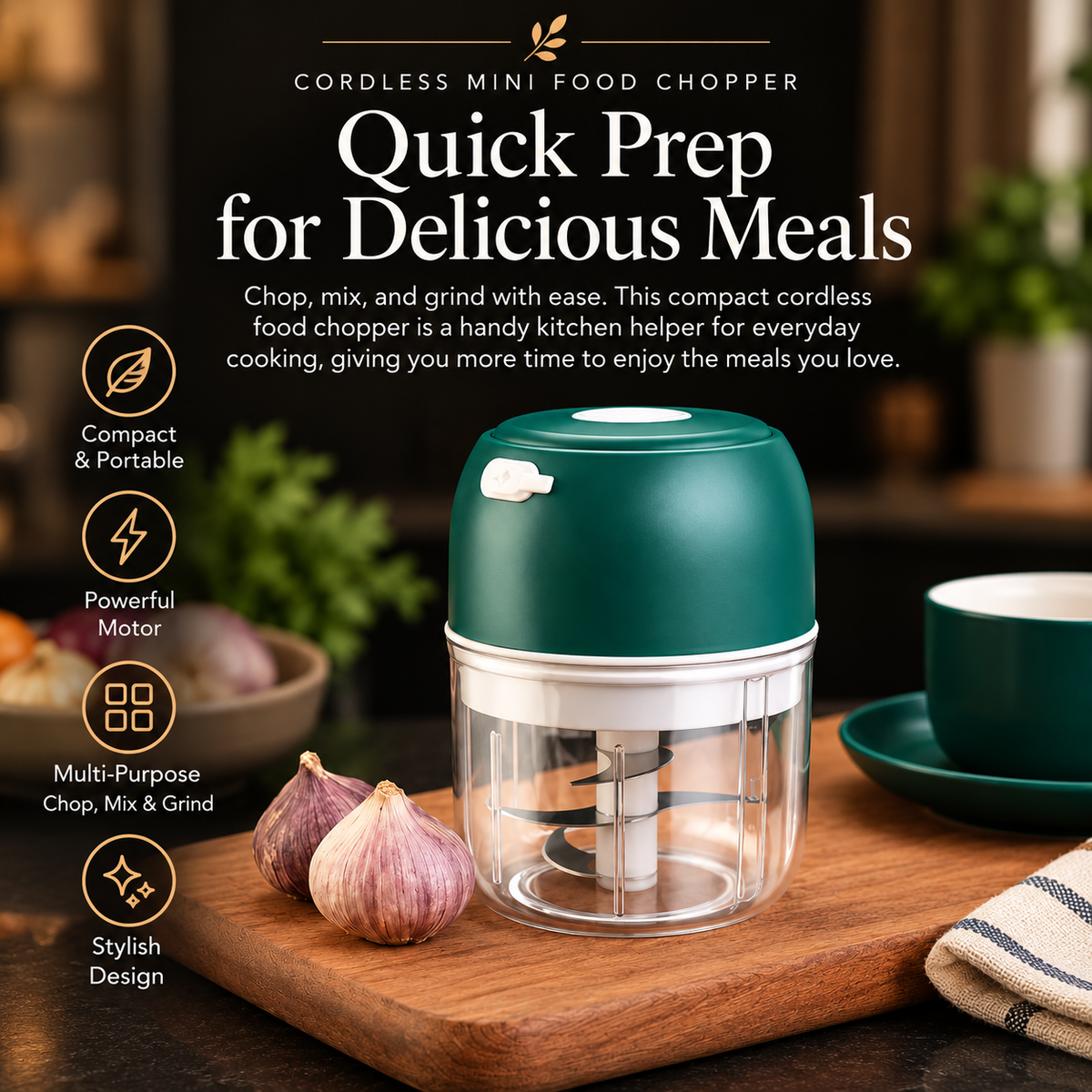 Cordless Mini Food Chopper