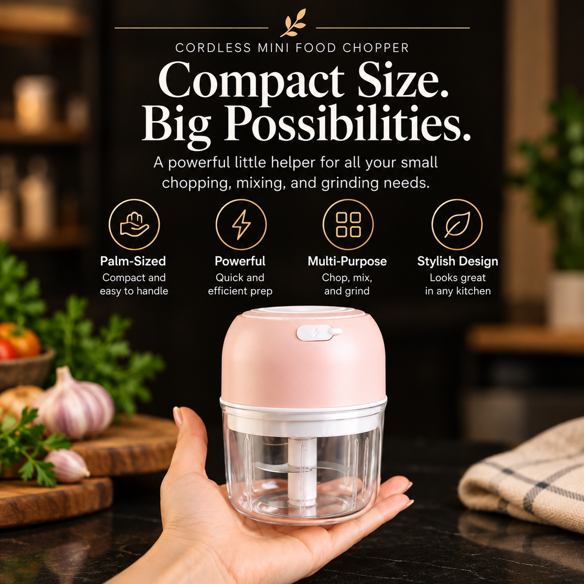 Cordless Mini Food Chopper