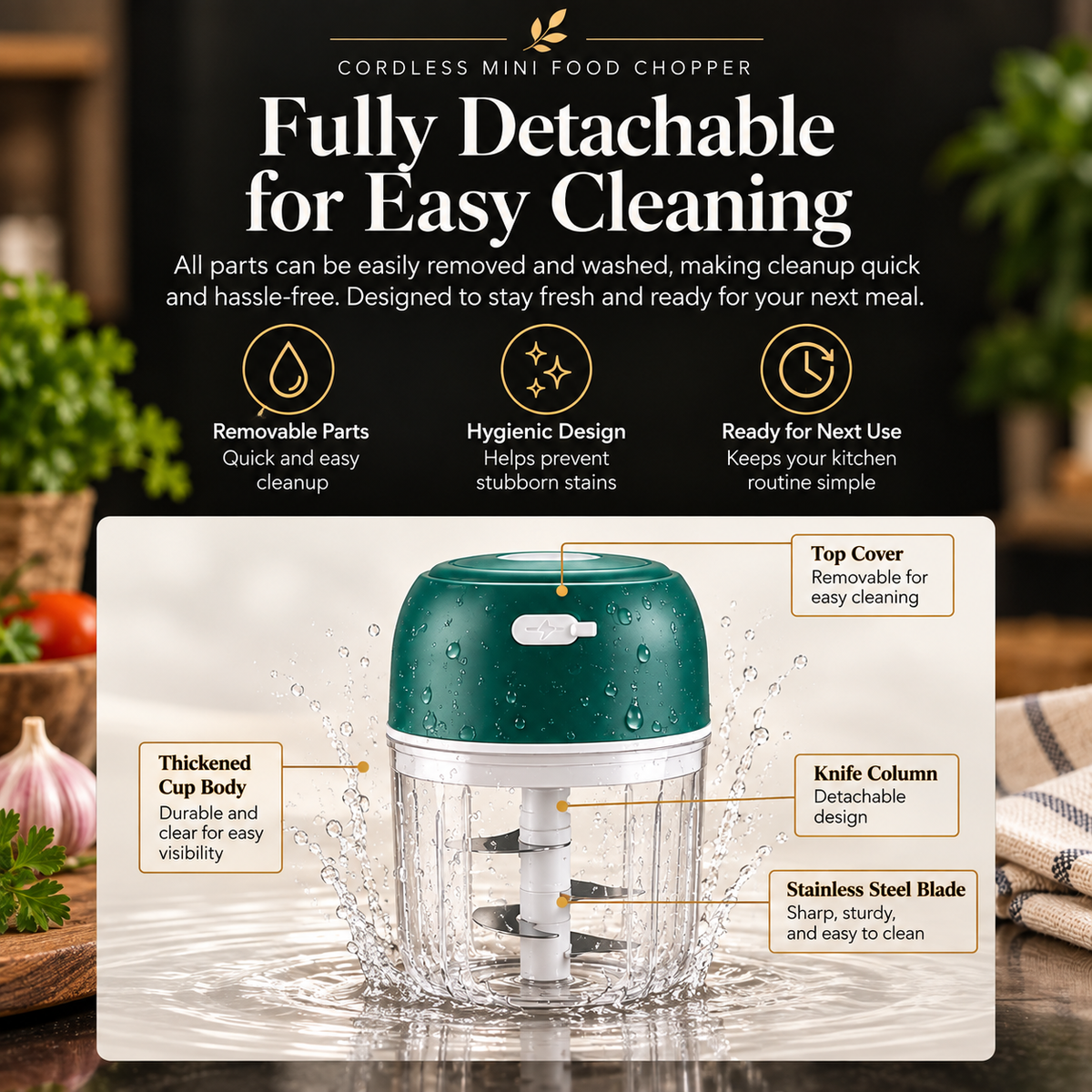 Cordless Mini Food Chopper