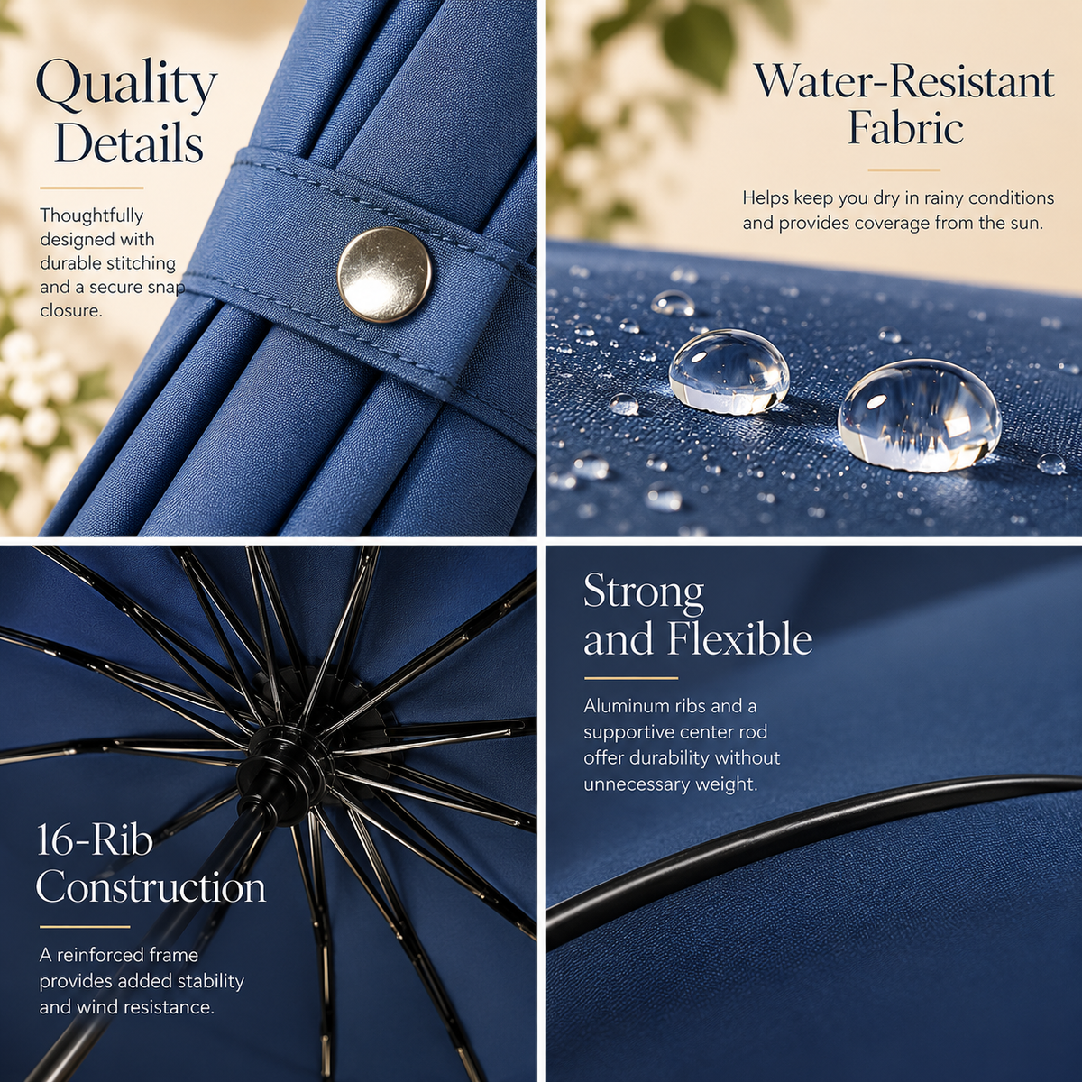 The All-Weather Folding Umbrella