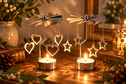 Spinning Charm Candle Carousel